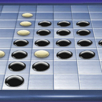 Reversi 3D est un grand classique des jeux de reflexion, l'objectif est de conqurir le plateau de votre couleur, le principe est le suivant, tout pion adversaire se trouvant sur ligne groupe entre un de vos pions et un pion que vous posez en bout de ligne, se renversent et deviennent de la couleur de votre camp