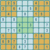 Cette version de Sudoku est compose de 2 jeux, celui du sudoku classique, une variante du sudoku appele soku... le slection des nombre s'effectue via un pav compos des neuf nombre plac  la gauche en bas de grille, le but du jeu est de remplir toutes les cases vides de la grille de sudoku, par un nombre, de 1  9, sans faire de doublon dans un mme bloc, une mme ligne, une mme colonne