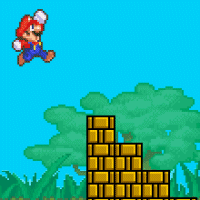 Super Mario Time Attack - Mario est en une course d'obstacle en direction de sa petite amie qui l'attend au bout de chaque parcours. Il y a bien évidemment plusieurs parcours. Même si les épreuves sont vite réalisées. Le jeu Super Mario Time Attack est à essayer et à découvrir...