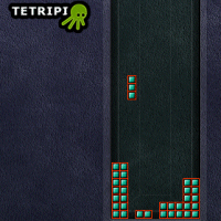 Tetripi Tetris : Ici vous ne pouvez pas retourner les bloques, ils sont tous de la mme couleur mais de forme diffrentes,  vous de les positionner de sorte  faire des lignes... Tetripi est accompagn d'une musique de fond... le jeu est  essayer