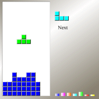 Tetris Flash 4 : un classique simple mais rapide, attention seulement la barre espace vous permet de faire la rotation des bloques, la descente est direct en cas d'usage de la touche du bas...  voir... 